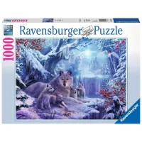 Ravensburger puzzel 1000 stukjes Wolven in de winter